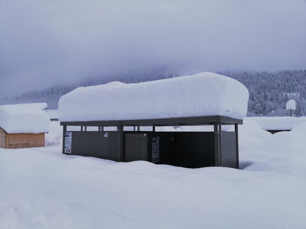 HA-Fischer – Biohort Tool sheds in snow
